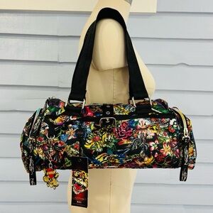 Ed Hardy Small Duffle Bag/Purse
